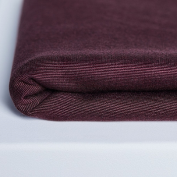 meetMilk - Textured Ponte - Maroon